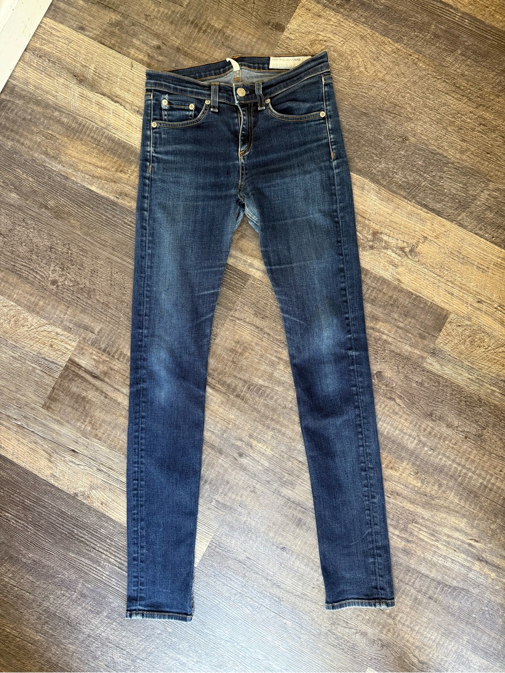 rag & bone Dark Indigo Skinny Jeans